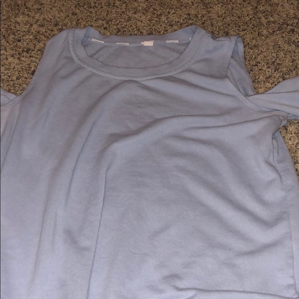 Light blue sweater